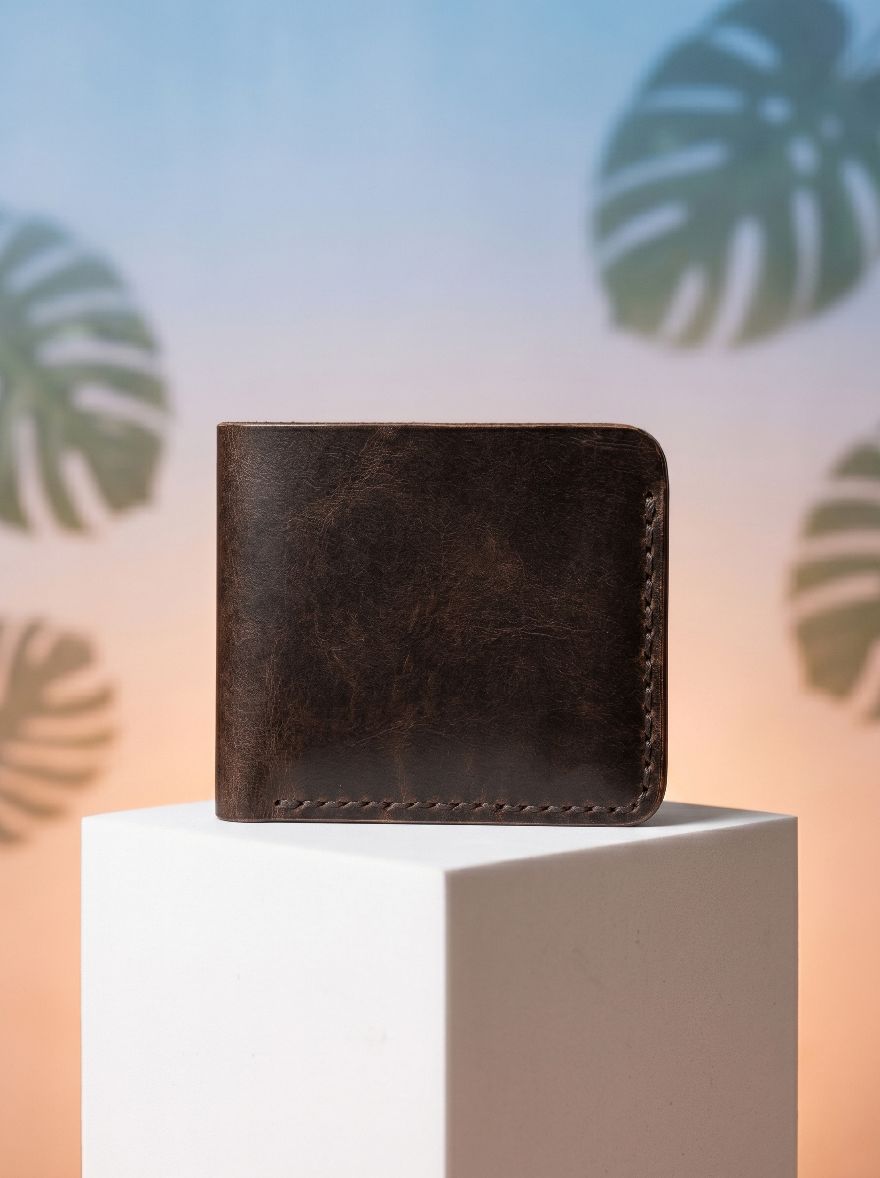 Cognac Card Wallet Ansicht 2